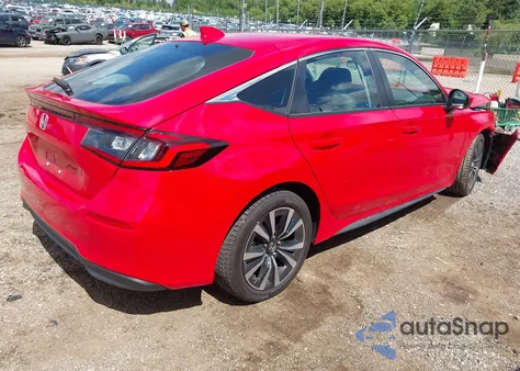 2022 Honda Civic Ex-L z USA, uszkodzony, nr VIN 19XFL1H70NE012494